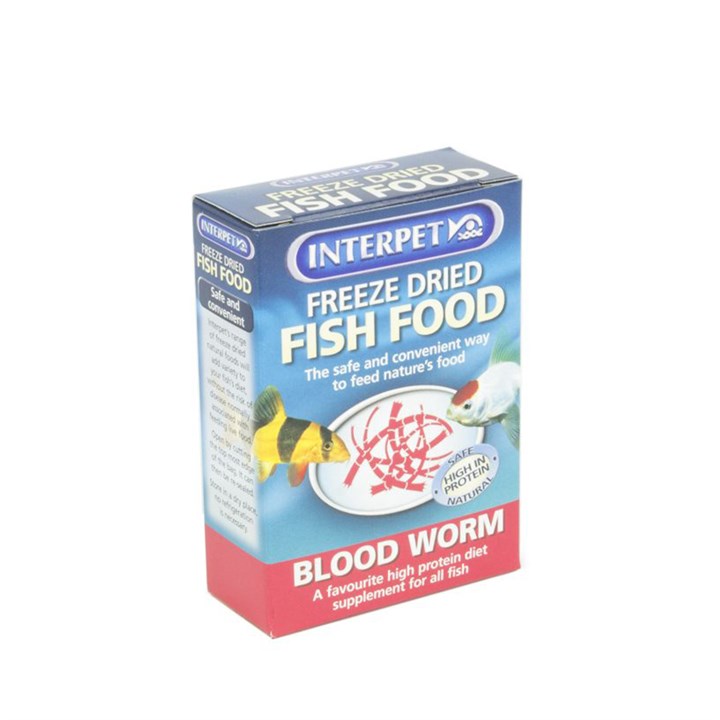 Interpet Freeze Dried Bloodworm Fish Food