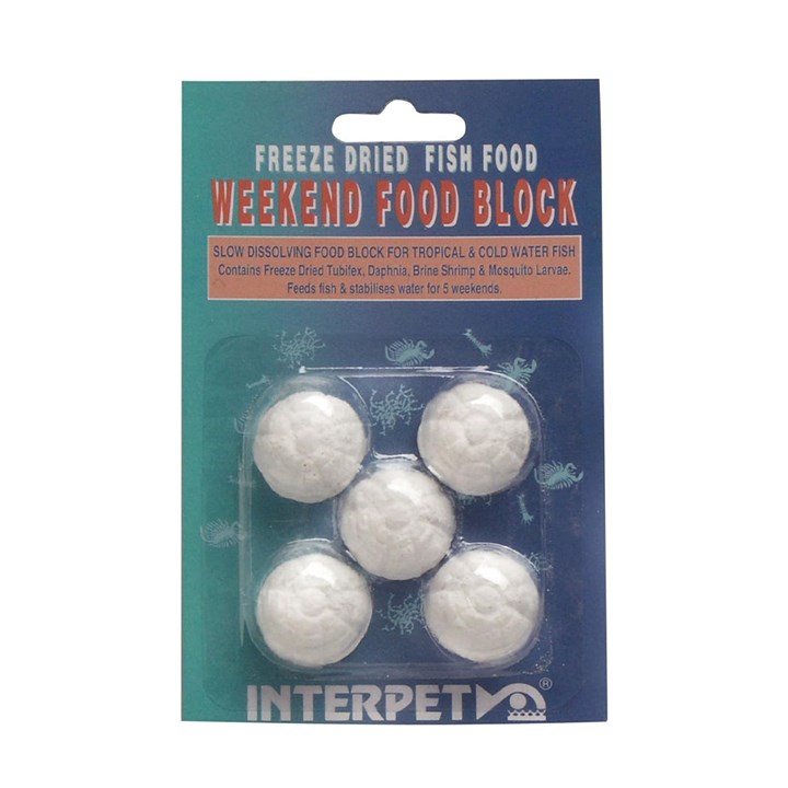 Interpet Weekend Food Block