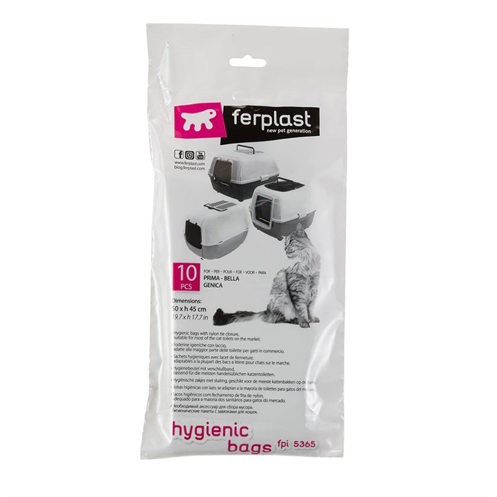 Ferplast Hygienic Bags Cat Litter Liners