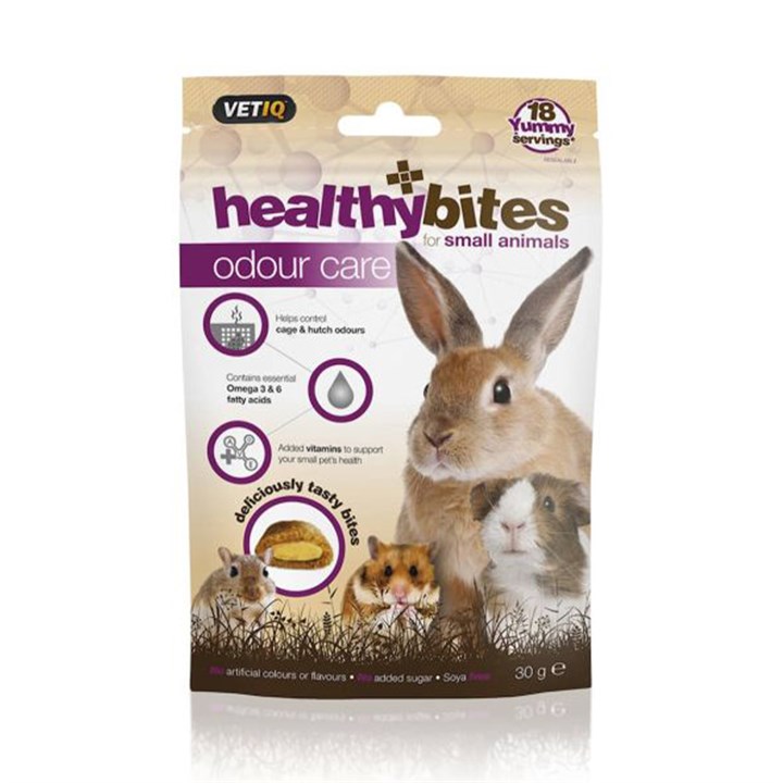 VetIQ Healthy Bites Odour Care Small Animal Treat 30g