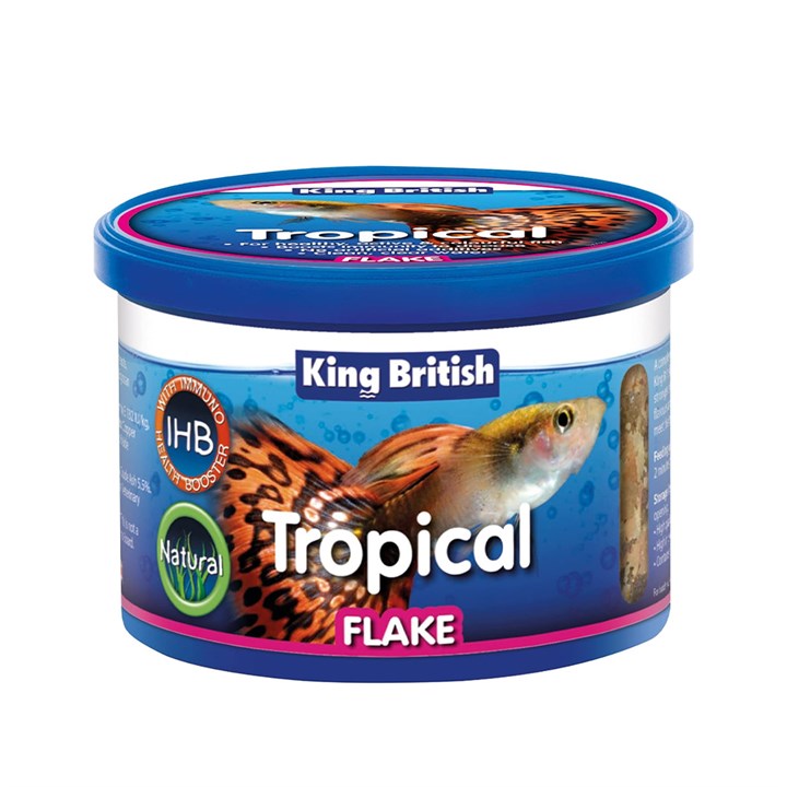 King British Tropical Flake Fish Food