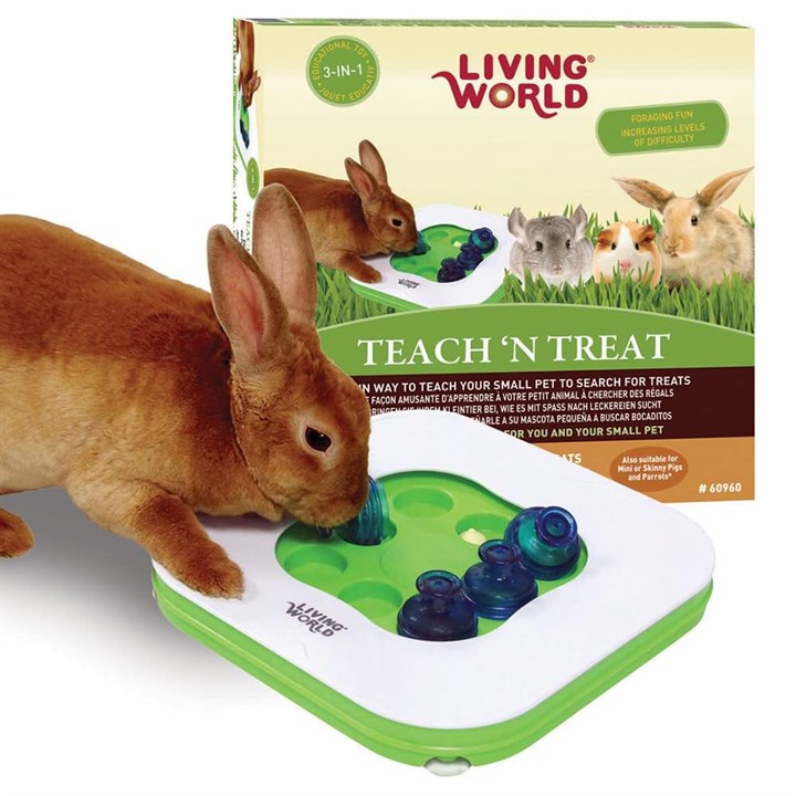 Living World Teach n Treat 3 in 1 Small Animal Game