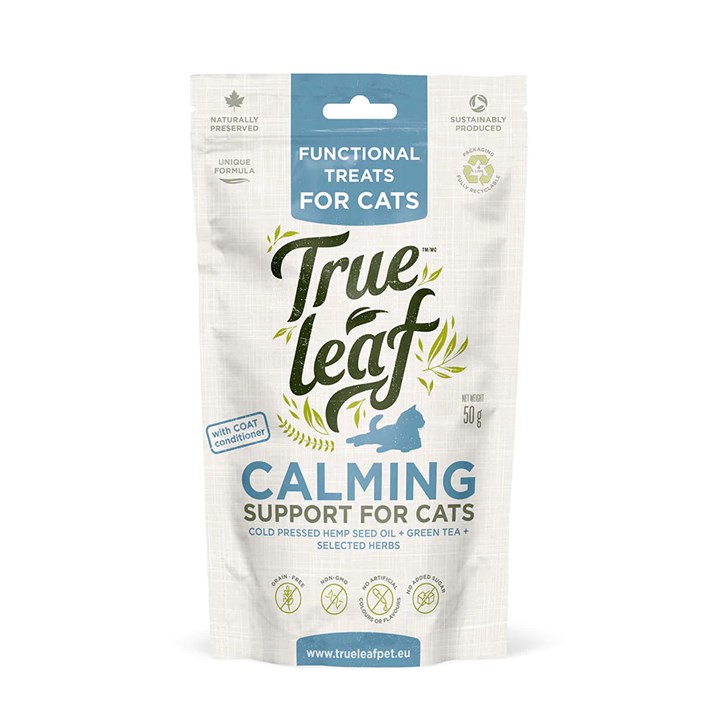 True Leaf Calming Cat Treats 50g