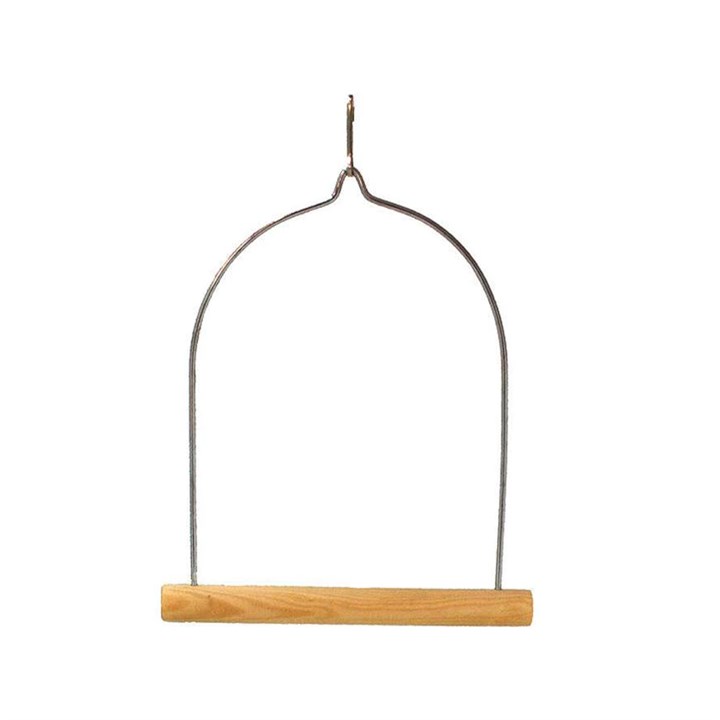 bEaks Wooden Swing Pet Bird Perch