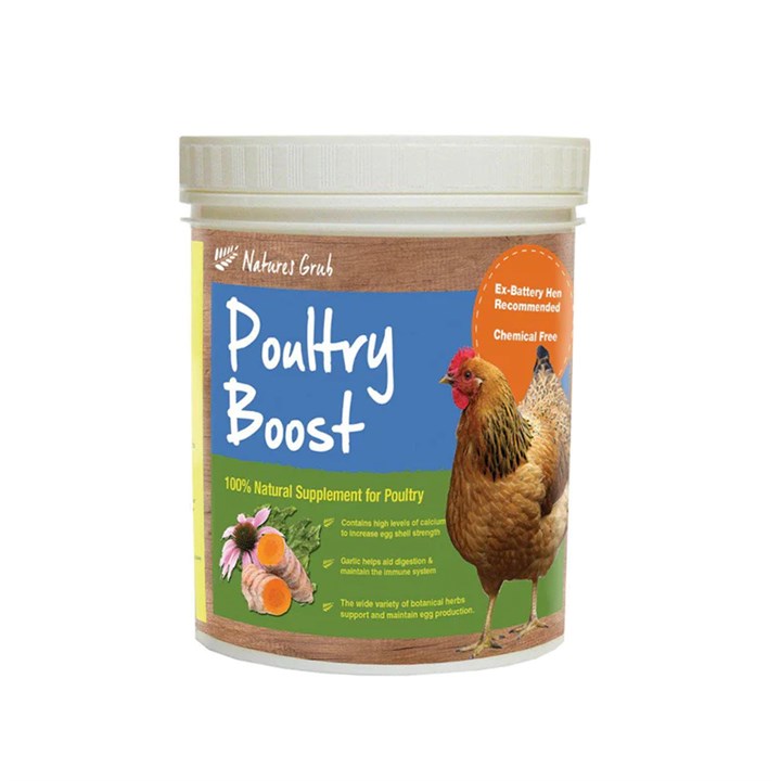 Natures Grub Poultry Boost Supplement 400g