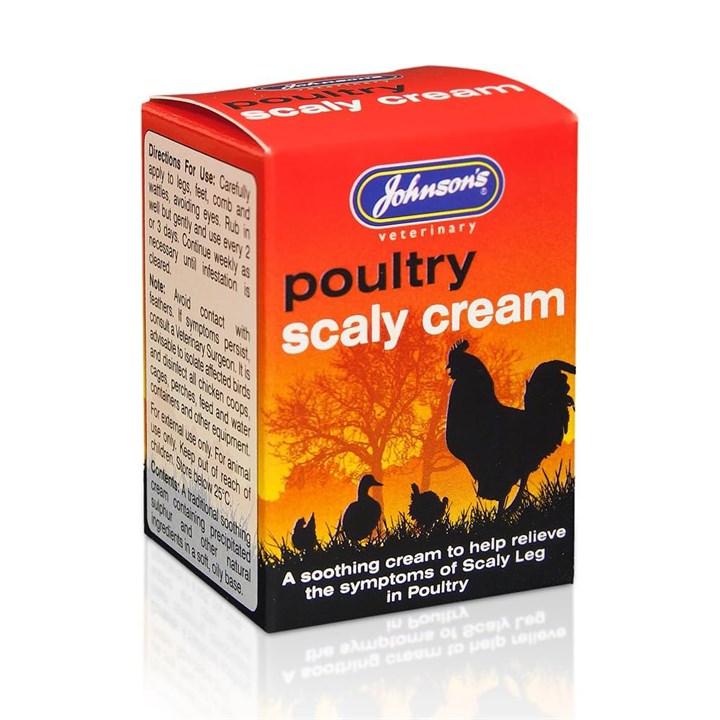 Johnsons Poultry Scaly Cream 50g