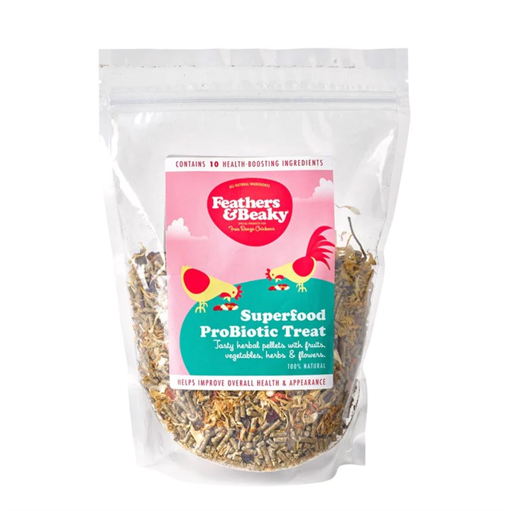 Feathers & Beaky Superfood Probiotic Bird Treat 600g