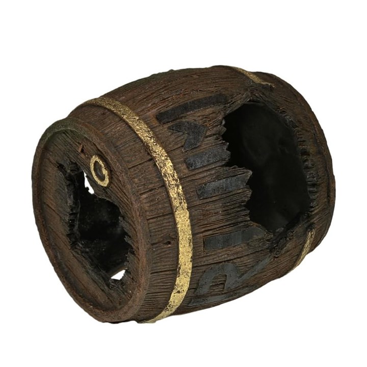 Rosewood Rum Barrel Cave Aquarium Decoration