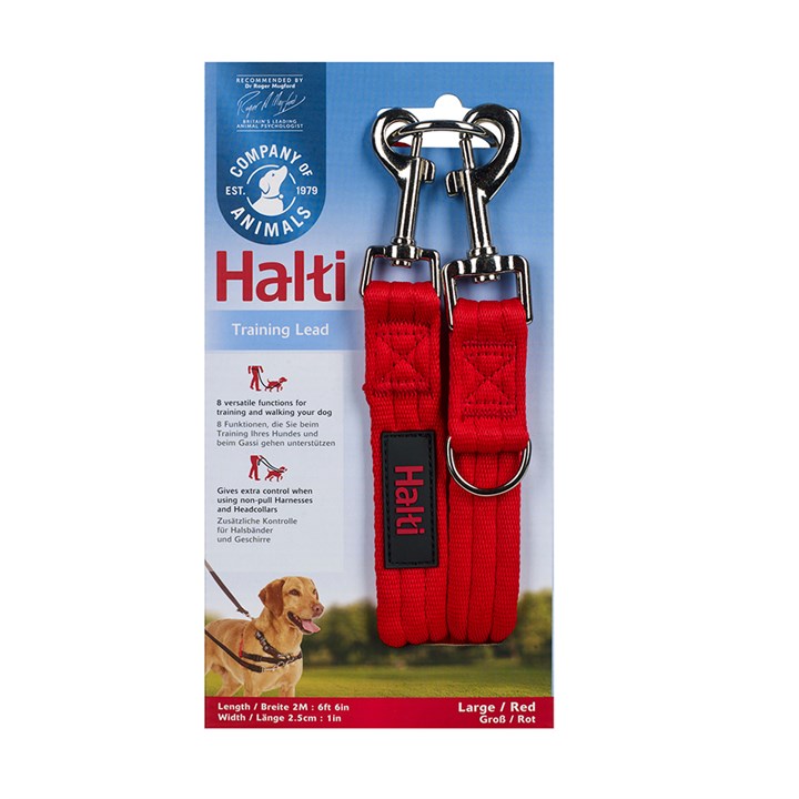 Halti Training Lead Red Large