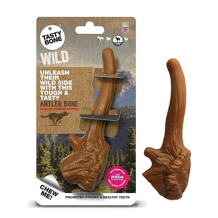 Wild Tasty Bone Antler Venison Dog Toy