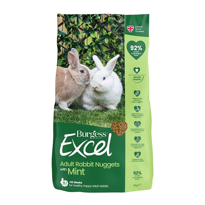 Burgess Excel Rabbit Adult Rabbit Food