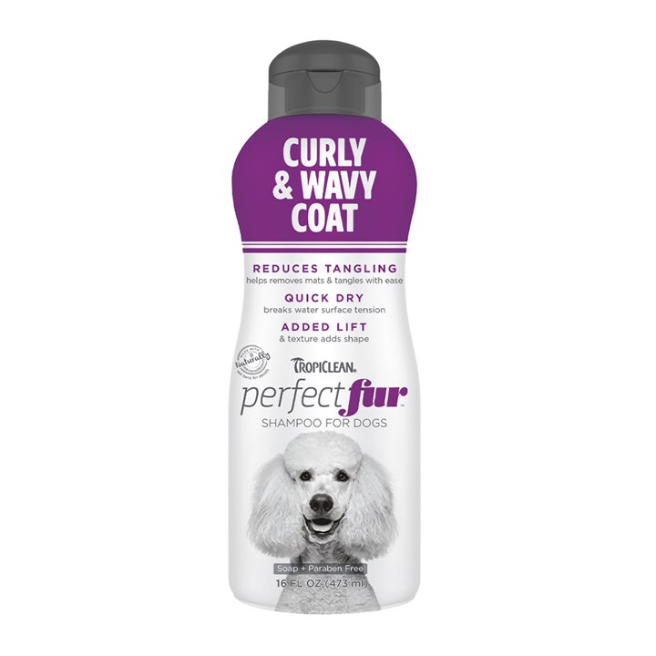 Tropiclean PerfectFur Curly Coat Shampoo 473ml