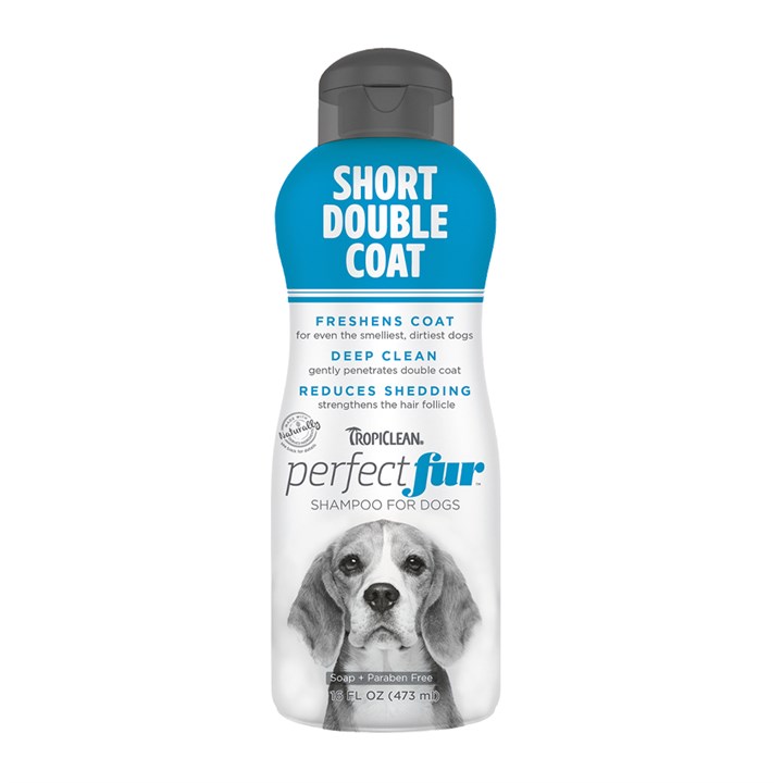 Tropiclean PerfectFur Short Double Coat Shampoo 473ml