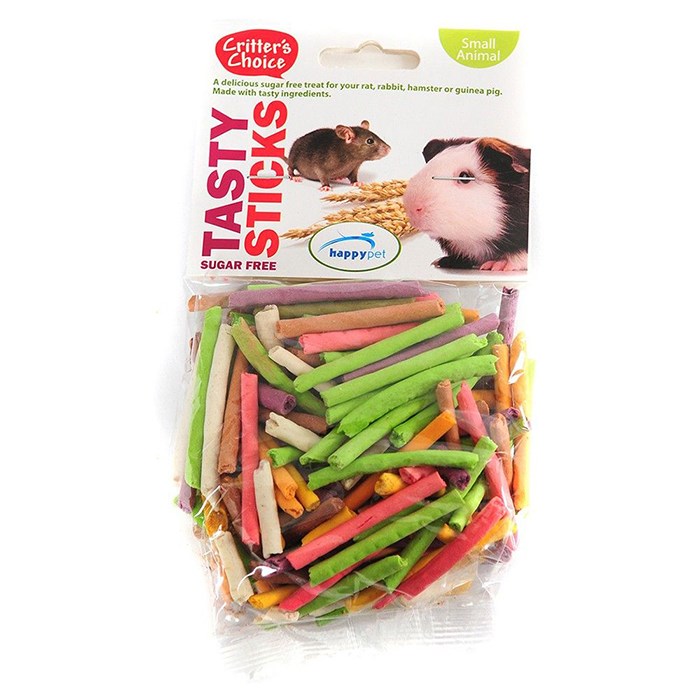 Happy Pet Critters Tasty Sticks 75g