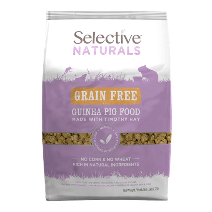 Selective Naturals Grain Free Guinea Pig Food 1.5kg