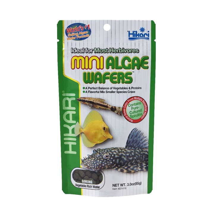 Hikari Mini Algae Wafer Fish Food 85G