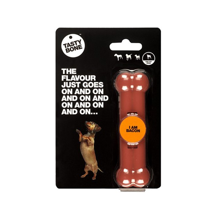 TastyBone Puppy Bacon Bone Toy Dog Chew