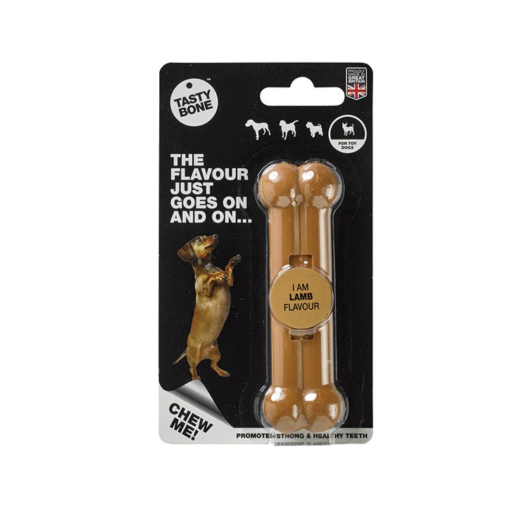 TastyBone Toy Lamb Bone Toy Dog Chew