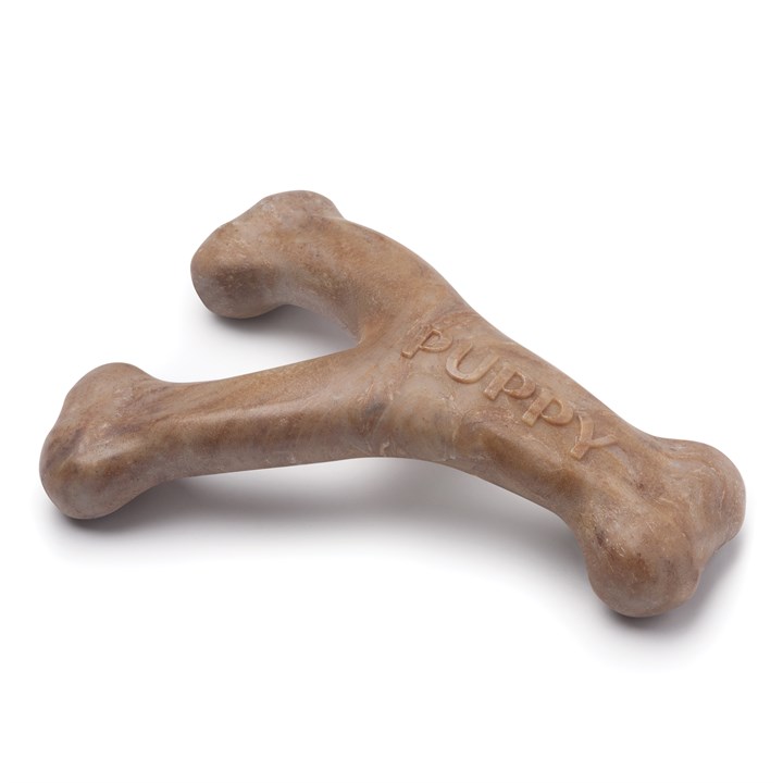 Benebone Puppy Wishbone Bacon Dog Chew