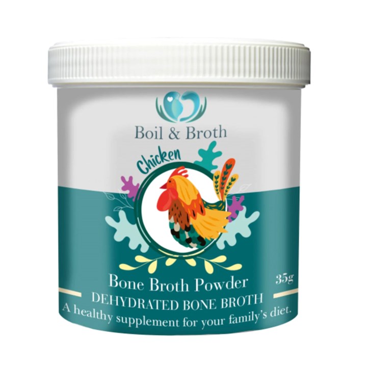 Boil & Broth Chicken Broth Powder Dog Supplement