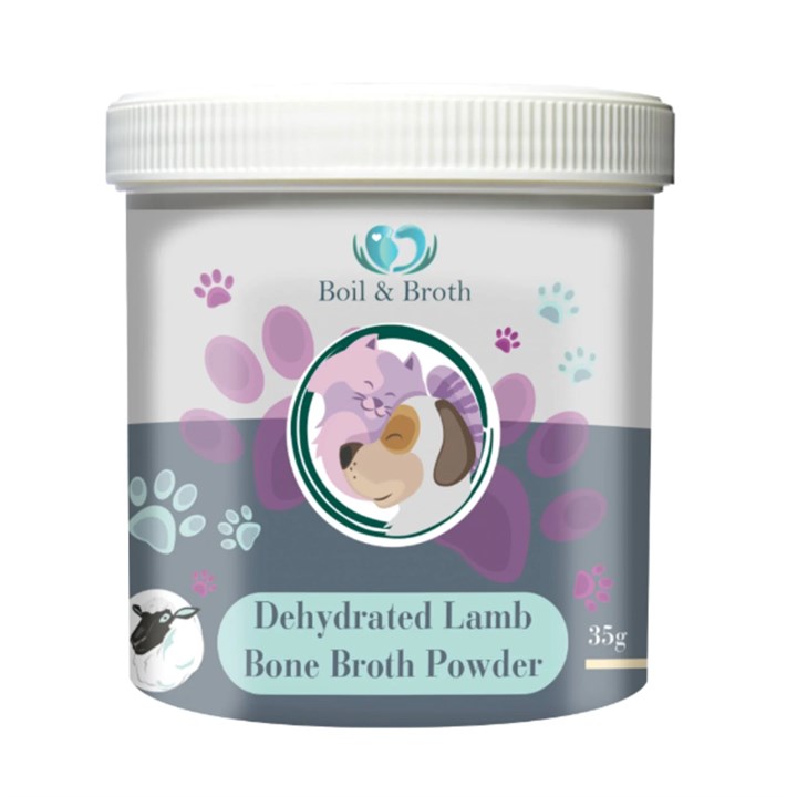 Boil & Broth Lamb Broth Powder Dog Supplement