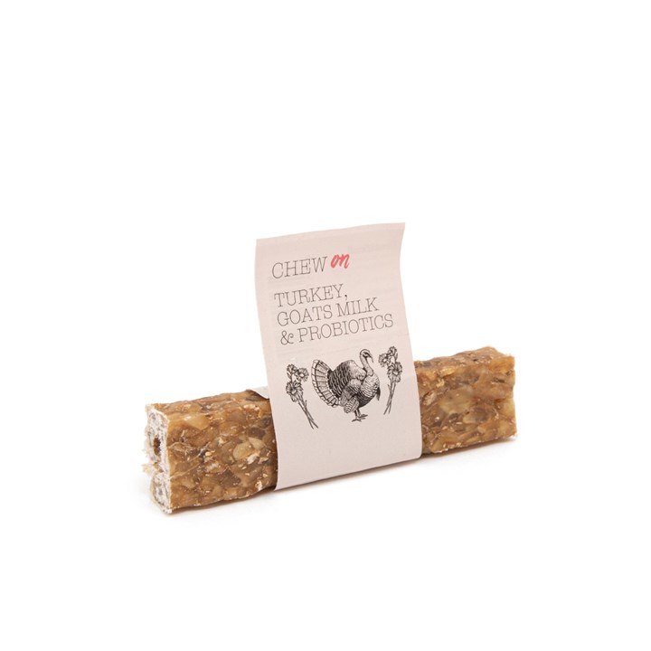 Great & Small Chew On Turkey & Goat Milk Probiotics Bar Dog Treat