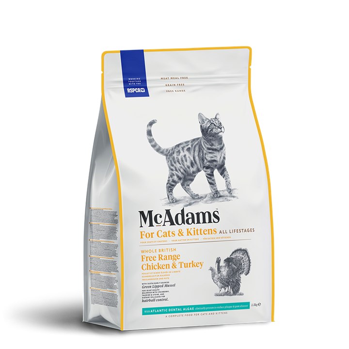 McAdams Chicken & Turkey Kitten & Cat Dry Food