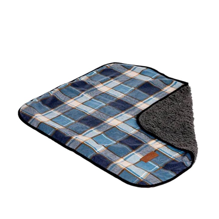 Danish Design FatFace Fleece Check Blanket Large