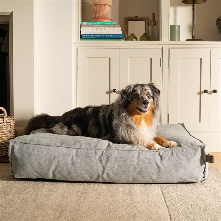 Fantail Mattress Stargaze Mellow Pearl Grey Dog Bed