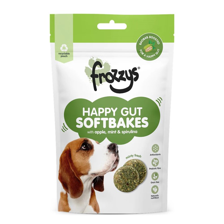 Frozzys Apple Mint and Spirulina Softbake Dog Treats