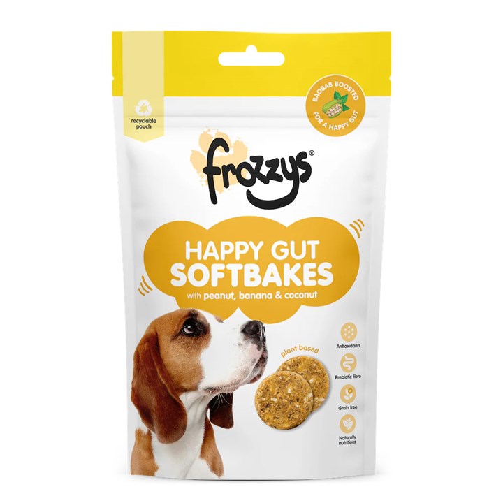 Frozzys Peanut Banana and Coconut Softbake Dog Treats