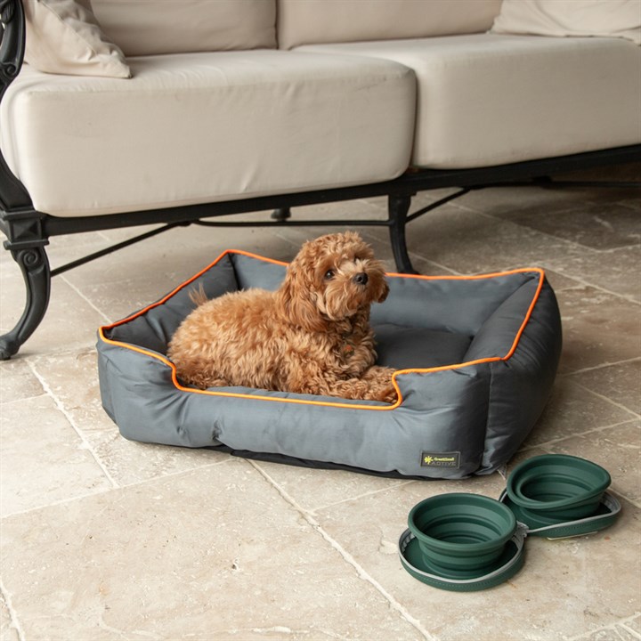 Great & Small Active Teflon Coated Lounge Dog Bed