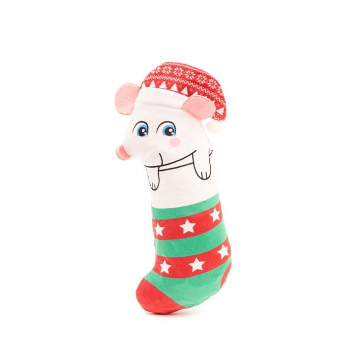 Great & Small Christmas Big Crinkle Mouse Cat Toy