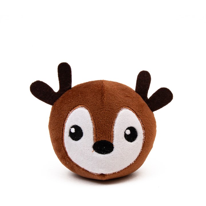 Great & Small Christmas Reindeer Ball Dog Toy