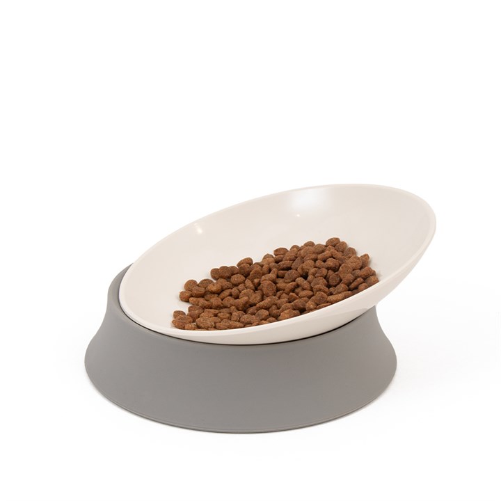 Great & Small Tilted Cat Food Dish