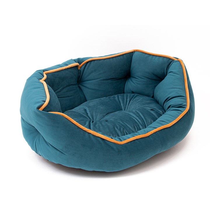 Great & Small Velvet Slumber Dog Bed