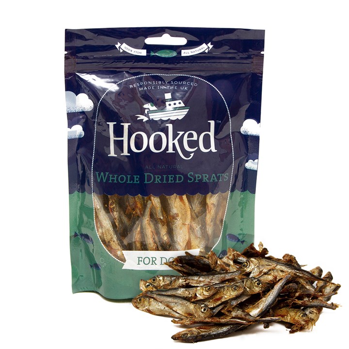 Hooked 100% Sprats Dog Treats