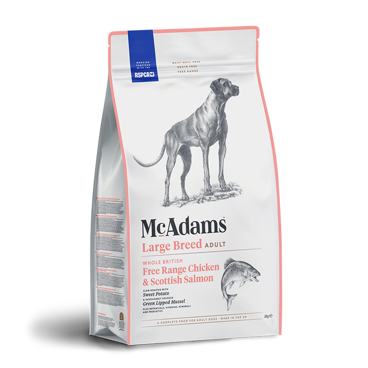 McAdams Chicken & Salmon Large Breed Dry Dog Food