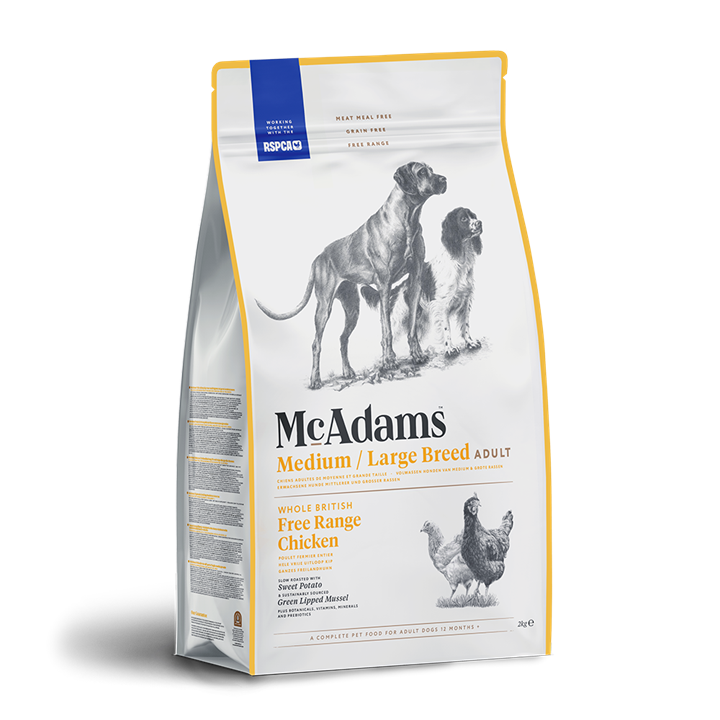 McAdams Chicken Medium / Large Breed Dry Dog Food