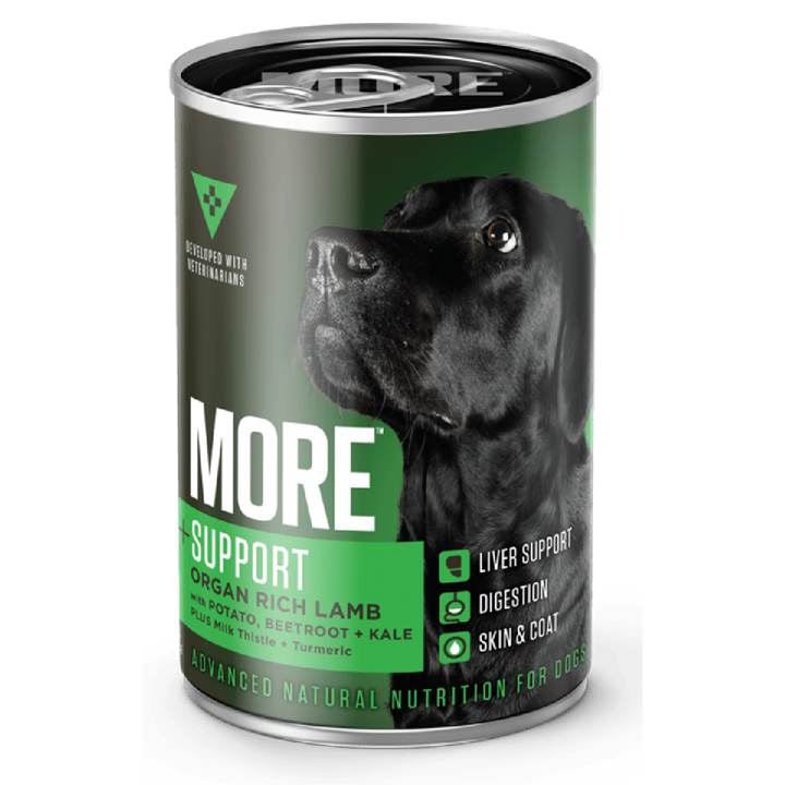 MORE Liver Support Lamb Wet Dog Food 400g