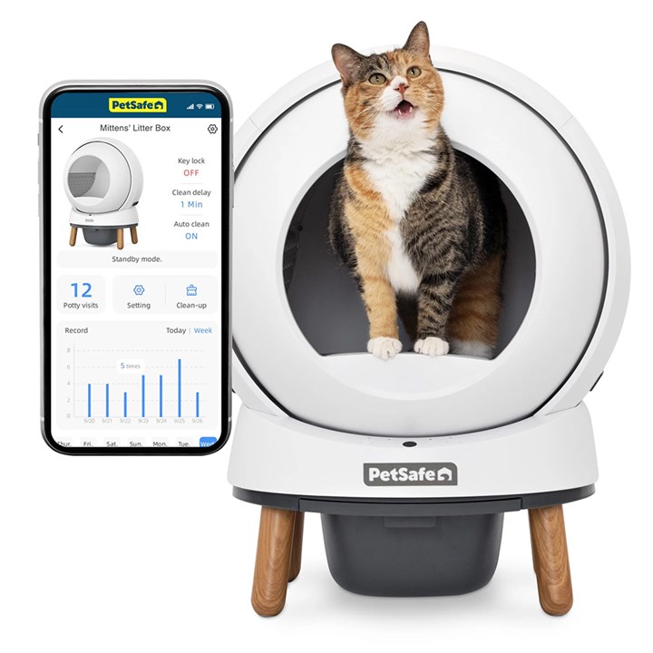 PetSafe ScoopFree SmartSpin Self-Cleaning Litter Box