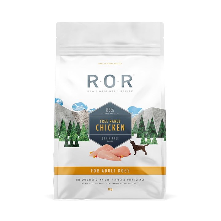 ROR Frozen Chicken Complete Raw Dog Food