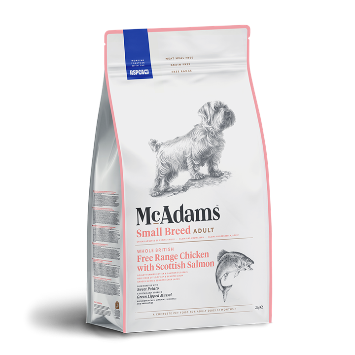 McAdams Chicken & Salmon Small Breed Dry Dog Food