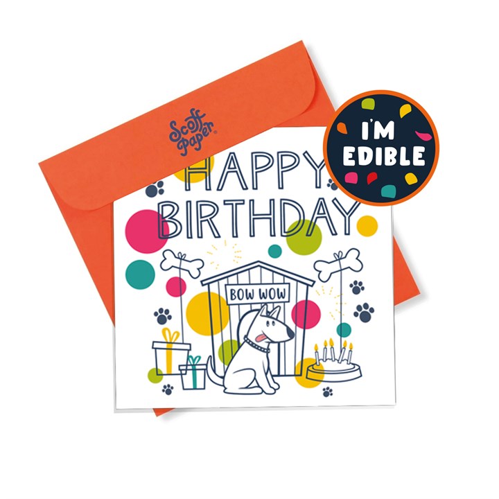 Scoff Edible Birthday Card Chicken