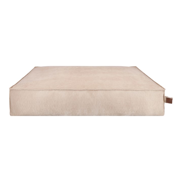 Fantail Mattress Stargaze Mellow Oat Beige Dog Bed