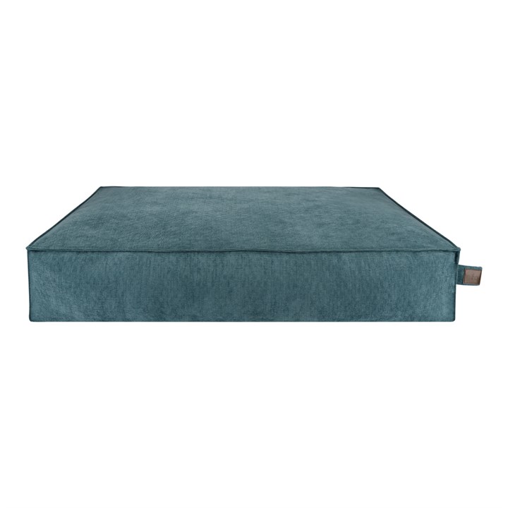 Fantail Mattress Stargaze Mellow Peacock Blue Dog Bed