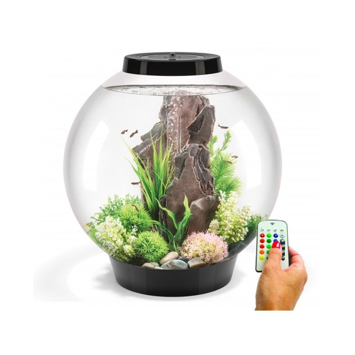 BiOrb Classic 60L Black Aquarium With Multi Colour Remote Controlled Lighting