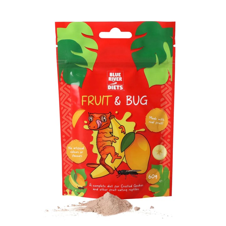 Blue River Fruit & Bug Gecko Food 60g