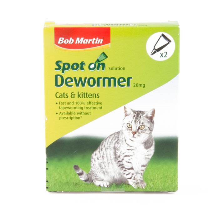 Bob Martin Spot On Dewormer for Cats and Kittens over 1kg