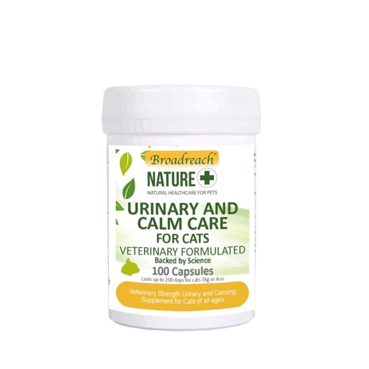 Broadreach Nature Urinary & Calm Care Cats 100 Capsules